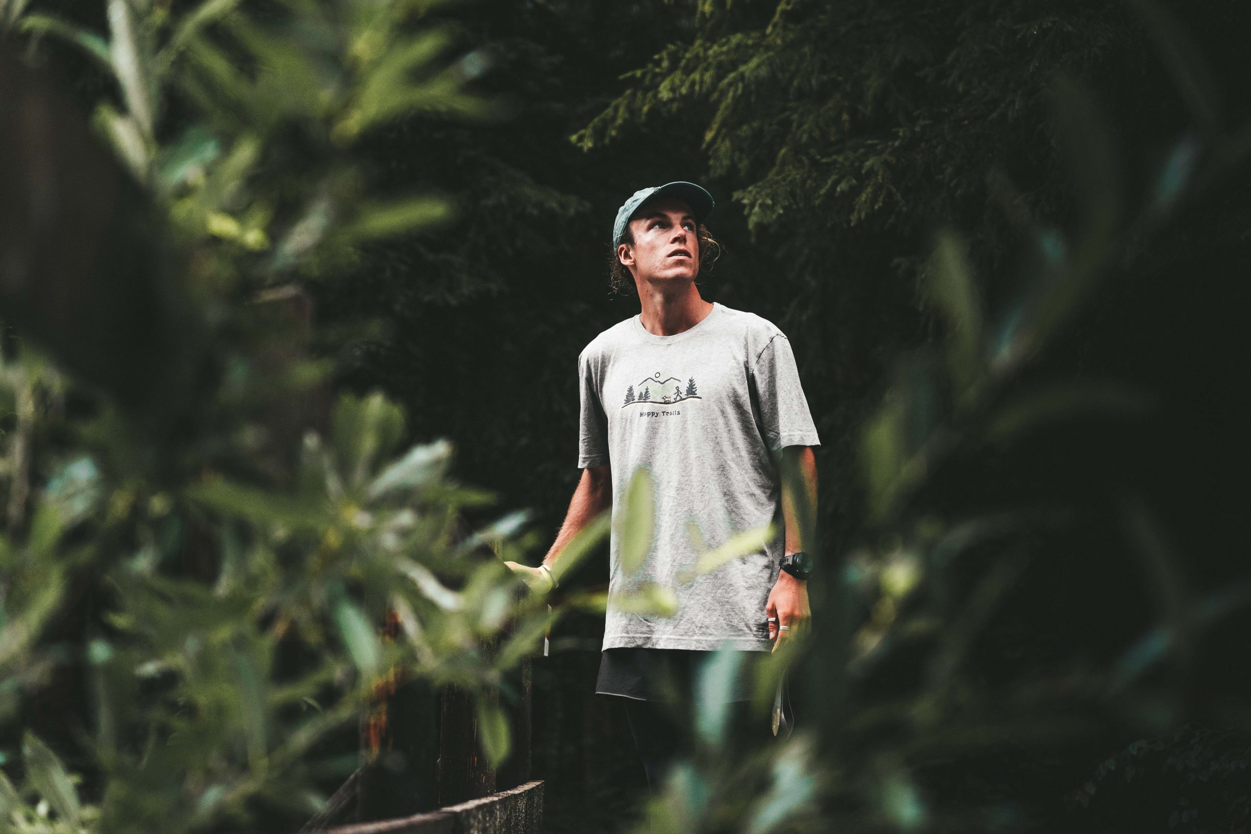 Josh Lynott in the rainforest