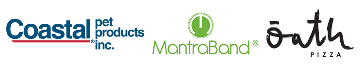 costal pet products, mantra band, oath pizza