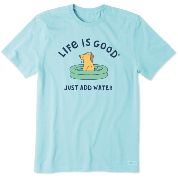 Mens-Just-Add-Water-Dog-Crusher-Tee_72589_1_lg just add water tee